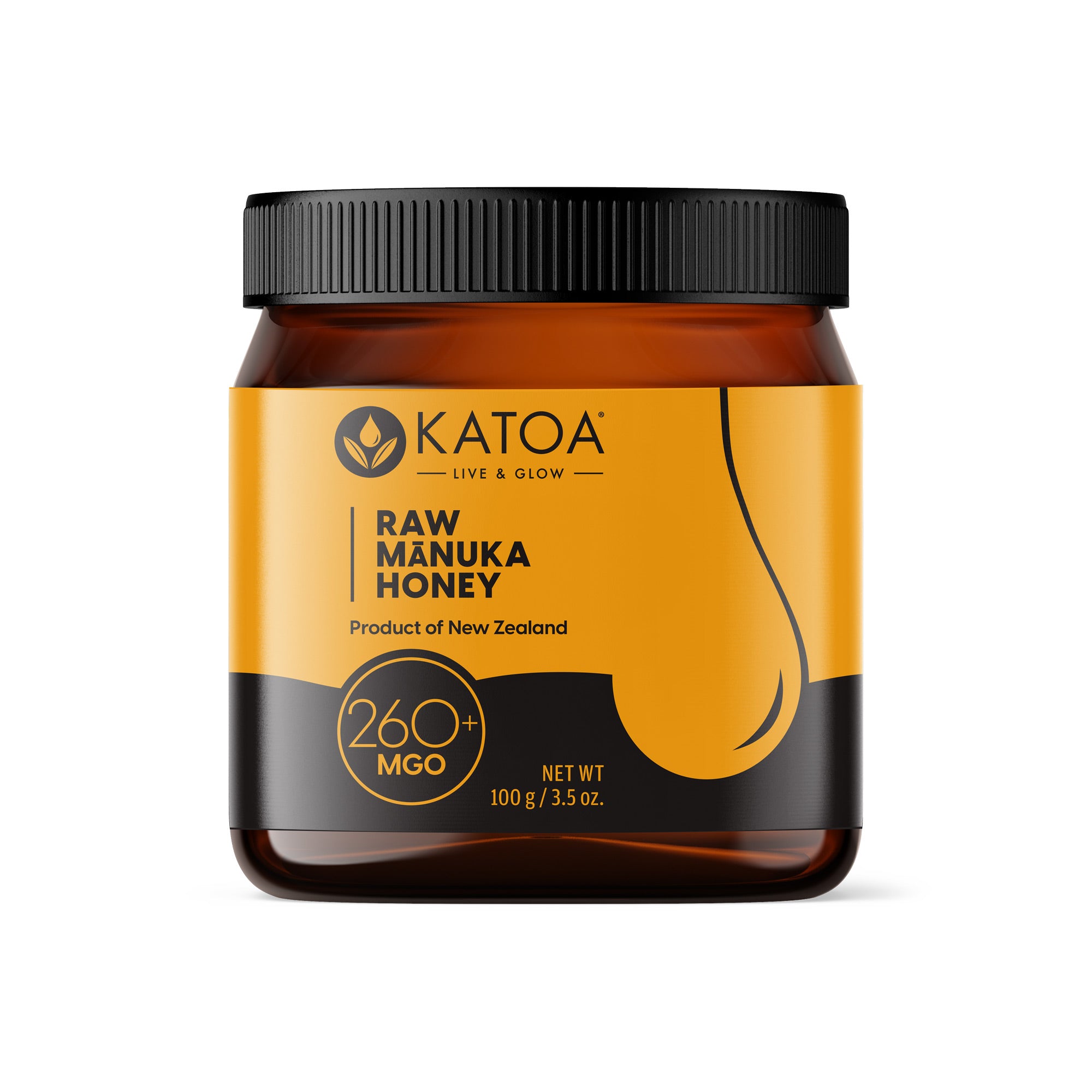 Raw Mānuka Honey MGO 260+