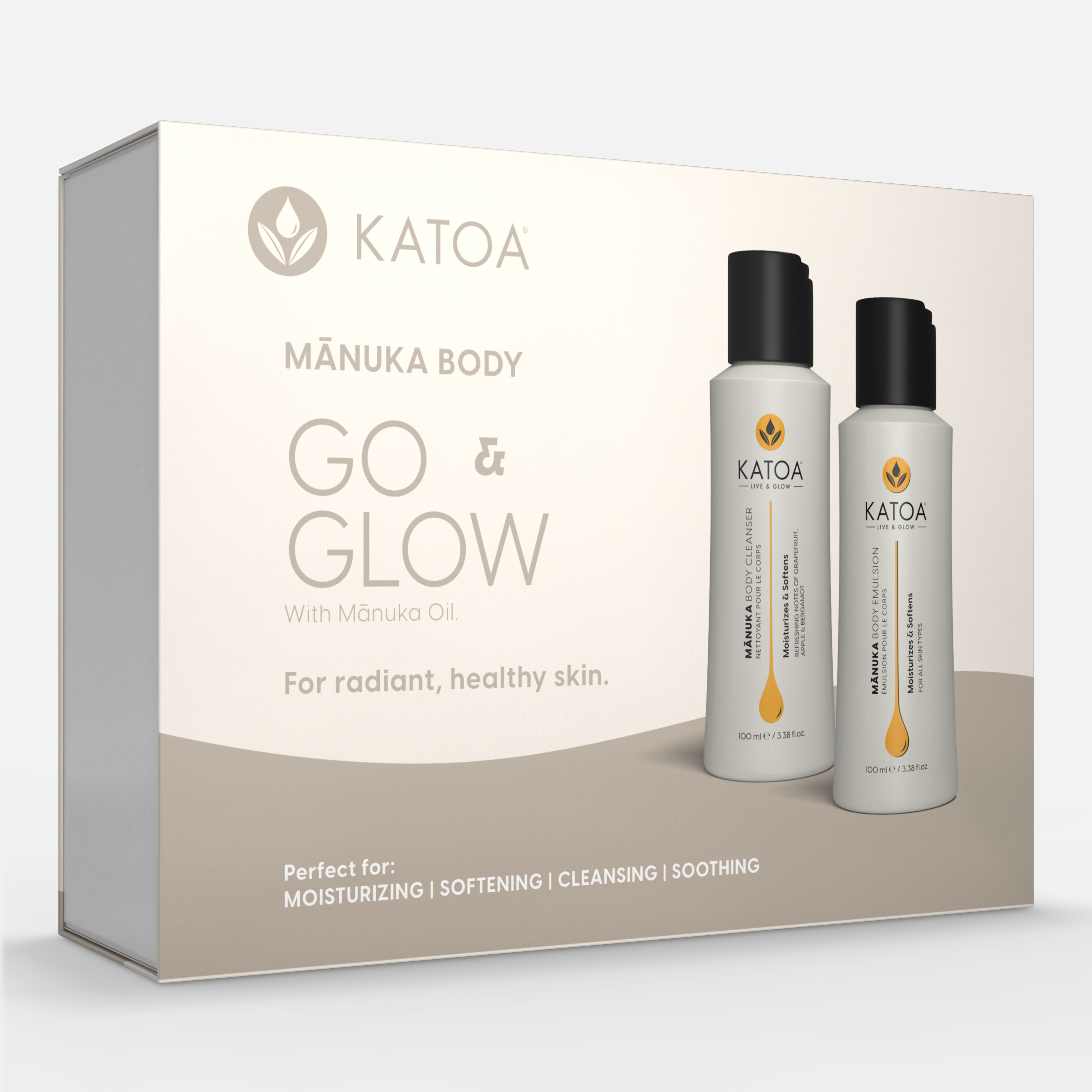 Go & Glow Body Gift & Travel Set